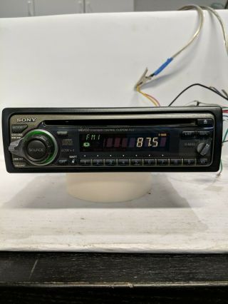 Vintage Sony AM - FM CD Car Radio Stereo CDX - C4750 D - Bass Vintage RARE 4