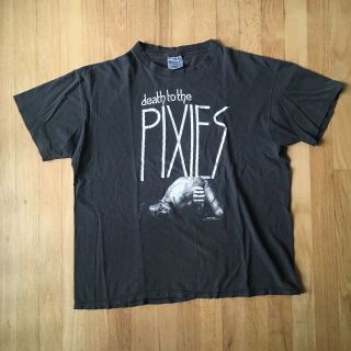 Vintage The Pixies T Shirt 80s Brockum Death To The Pixies
