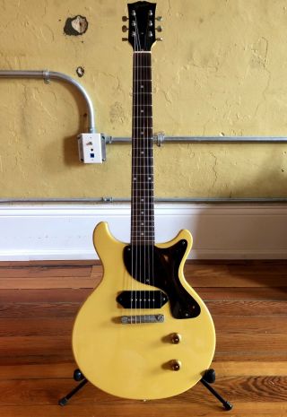 Vintage 1987 Greco Les Paul Junior In Tv Yellow