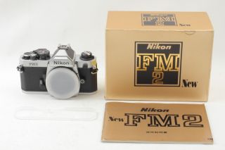 【super Rare Unused】 Nikon Fm2 Fm2n 35mm Slr Film Camera From Japan