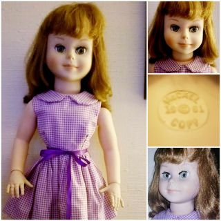 Vintage 1961 American Character Betsy Mccall 29 " Playpal Size Doll