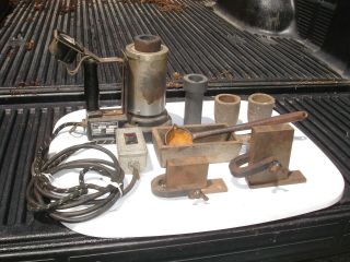Vintage Jelrus Furnace Oven Jewelry Gold Refining Plus Accessories