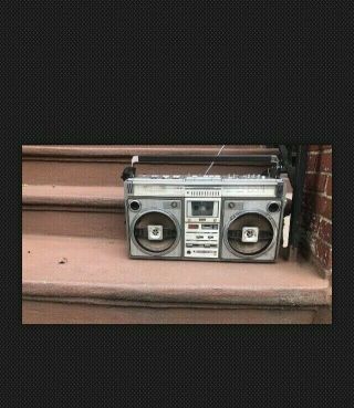 Sharp Gf - 9696 Fully Vintage Boombox Ghettoblaster - Overseas_voltage_40w