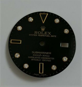 Vintage Rolex Submariner Perpetual Dial,  Ref 16803 16613