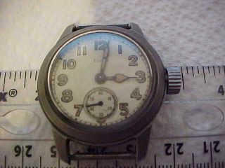 Vintage Elgin Ord Corps U.  S.  A.  Of264375 Watch Runs