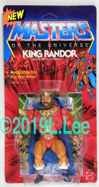 Mattel Toys Motu He - Man Masters Of The Universe Vintage King Randor Moc C - 8,