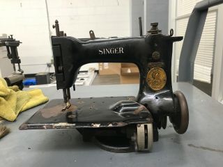 Antique Old Singer Sewing Machine Model 24 - 70