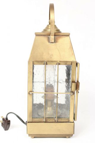 Antique Vintage Flying Dutchman Brass Light Lamp Lantern from CAPTAIN & TENNILLE 3