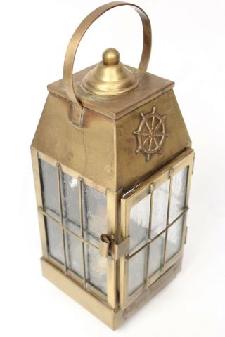 Antique Vintage Flying Dutchman Brass Light Lamp Lantern from CAPTAIN & TENNILLE 6