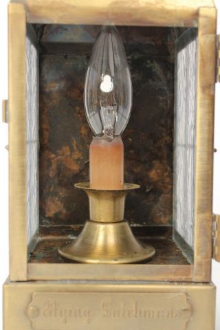 Antique Vintage Flying Dutchman Brass Light Lamp Lantern from CAPTAIN & TENNILLE 7