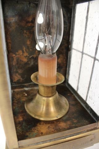 Antique Vintage Flying Dutchman Brass Light Lamp Lantern from CAPTAIN & TENNILLE 8