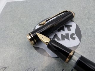✒️ Vintage Montblanc 254 Fountain Pen 14c 585 Gold " Bb " Nib