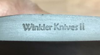 Winkler Knives II PROTOTYPE - Axe/Hatchet RARE PROTOTYPE With Case By Dan Winkler 12