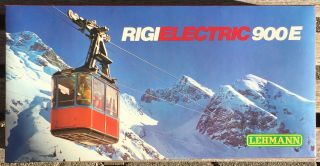 Vintage Rigielectric 900e Motorized Cable Car Ski Lift Lehmann West Germany