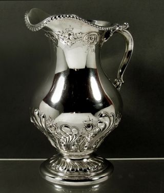 Gorham Sterling Silver Pitcher 1922 No Monogram 3