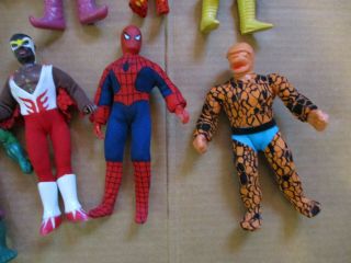 Mego Marvel superhero action figures,  vintage 1970s: Spider - man,  Hulk,  many more 5