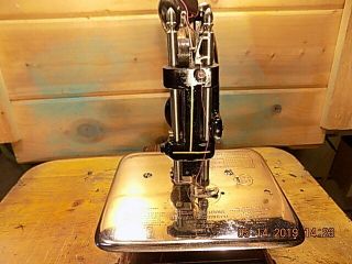 Antique Hand Crank Willcox Gibbs sewing machine.  RESTORED 1878 6