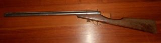 Vintage Benjamin Model G Air Rifle Very Early,  Neat Tombstone Peep Sight Site