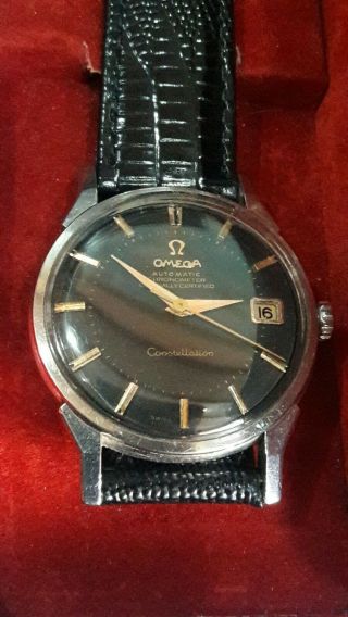 Vintage Omega Constellation mens Pie Pan Cal.  561 12