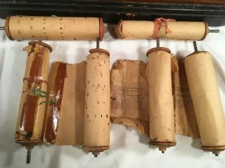 Antique 1800s FANCY Mechanical Celestina Organette Musical Instrument Music Box 11