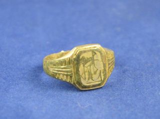 German Wwii Wehrmacht Nco Soldier Ring War Relic Rare 1