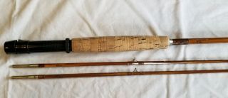 Vintage Bamboo Fly Rod Southbend 29? Paul Young? Orvis? 7 ' 3 