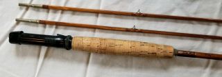 Vintage Bamboo Fly Rod Southbend 29? Paul Young? Orvis? 7 ' 3 