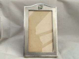 Quality Sterling Silver Photograph Frame,  1966