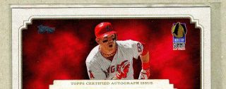 2013 TOPPS Mike Trout LAS VEGAS SUMMIT AUTO 5/10 Incredibly Rare Auto 2