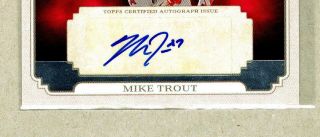 2013 TOPPS Mike Trout LAS VEGAS SUMMIT AUTO 5/10 Incredibly Rare Auto 3