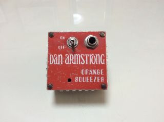 Dan Armstrong Orange Squeezer Compressor Guitar Effect Vintage