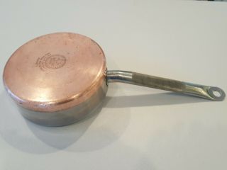 Vintage 5000 Line Institutional Revere Ware Copper Clad Sauce Pan Pot Rare