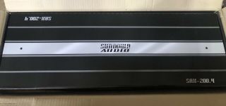 Sundown Audio Sax - 200.  4 4 Channel Amplifier,  Rare,  Class A/b,  Surfboard