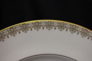 53pc Vintage Royal Doulton China GOLD LACE Pattern H4989 Service for 8,  England 3