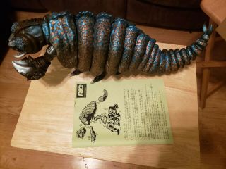 X - Plus RARE 65cm Meganulon (1956 Rodan) 1998 Ric Blue Version w/ Box 5