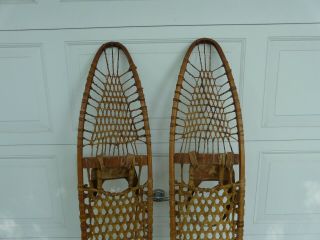 Wooden snowshoes vintage 5