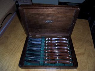 Vintage Cutco 1059 8 - Knife Set Of Steak Knives -