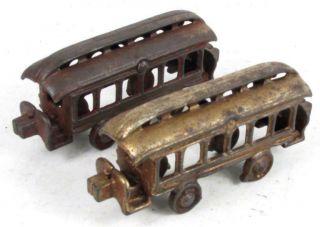 Shimer Arcade Antique Cast Iron Train Car