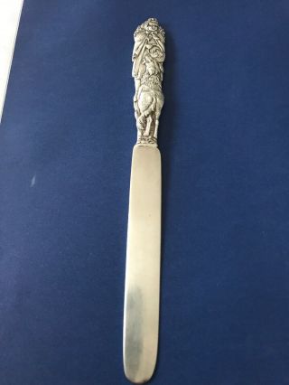 Tiffany & Co Antique Sterling Butter Knife Little Red Riding Hood