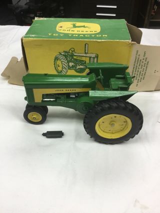 Vintage Ertl Eska John Deere Toy 630 - 730 Tractor and Box 2