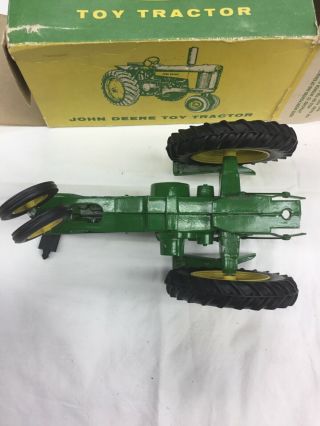 Vintage Ertl Eska John Deere Toy 630 - 730 Tractor and Box 6