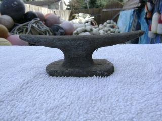 5 " Old Galvanized Weld On Ship Boat Dock Cleat Chock Decor (d3c - 05)