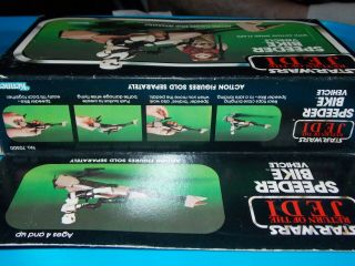 VTG 1977 1983 Kenner Star Wars Return of the Jedi ROTJ SPEEDER BIKE vehicle toys 2