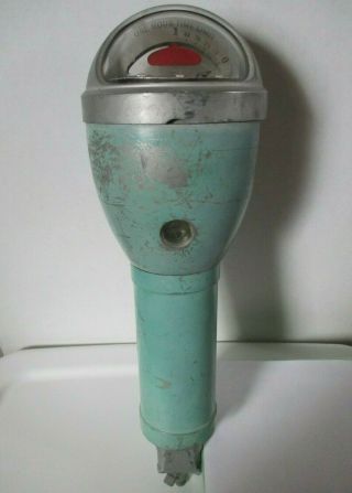 Old Vintage Duncan Automaton Dome Penny Parking Meter For Restoration Repair