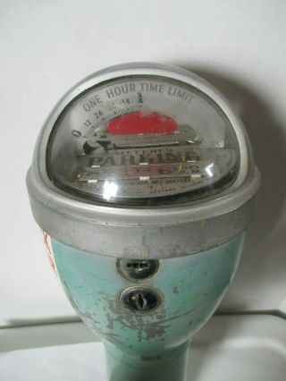 Old Vintage Duncan Automaton Dome Penny Parking Meter for Restoration Repair 5