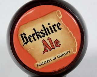 Vintage Berkshire Ale Beer Ball Tap Knob Handle Priceless in Quality Selmore 2