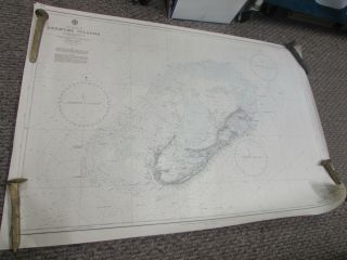 Navigational Chart - Bermuda Islands - 40 X 28 - 31