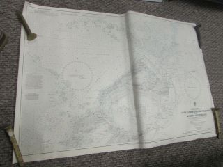 Navigational Chart - Bermuda Islands - Five Fathom Hole - Narrows - 44 X 27 - 27