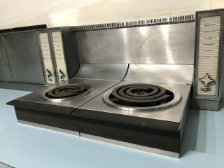 Vintage Frigidaire Fold - Down Cooking Units with Hood 4
