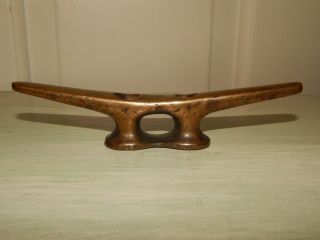 Vintage Solid Bronze / Brass Boat Cleat / Chock 6 
